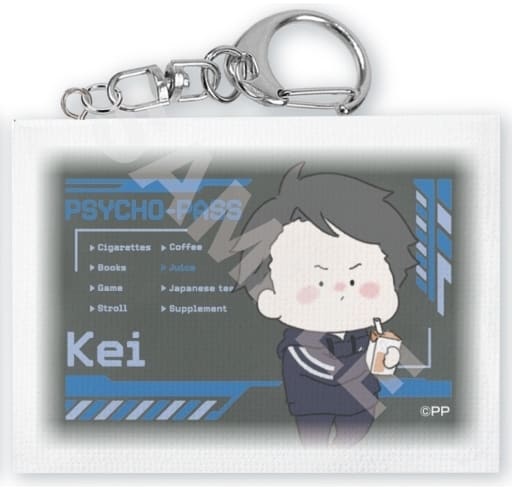 Kei Mikhail Ignatov Psycho-Pass Chirucolle 01 Miniature Canvas Key Chain Key Chain [USED]
