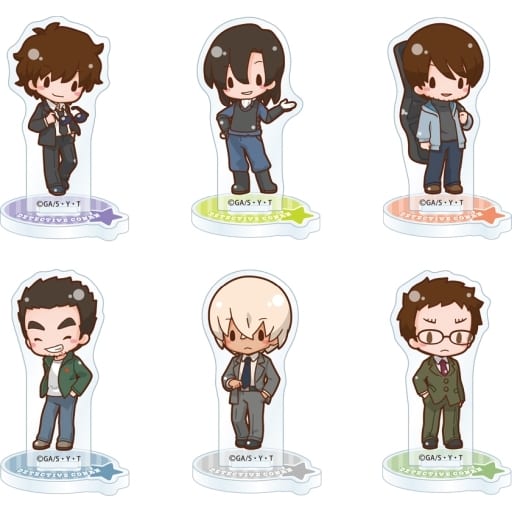 Rei Furuya, etc. Detective Conan Fuwapuchi Acrylic Stand Vol.3 All 6 Types Set Acrylic Stand [USED]