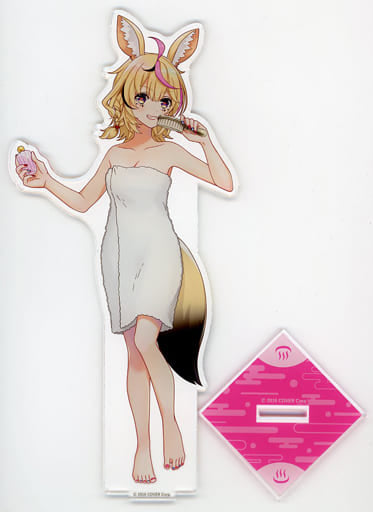 Polka Omaru Post-Bath Version VTuber Hololive Deka Acrylic Stand Gokurakuyu RAKU SPA Collaboration Vol.3 Fulolife Gokurakuyu Online Shop Exclusive Acrylic Stands [USED]