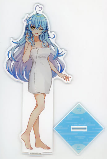 Yukihana Lamy Post-Bath Version VTuber Hololive Deka Acrylic Stand Gokurakuyu RAKU SPA Collaboration Vol.3 Fulolife Gokurakuyu Online Shop Exclusive Acrylic Stands [USED]