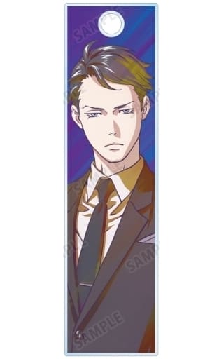 Kei Mikhail Ignatov Psycho-Pass Ani-Art Clear Label 10th Anniversary Trading Stick Acrylic Key Chain Key Chain [USED]