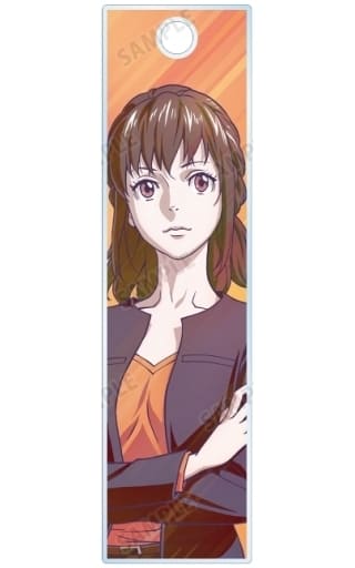 Mika Shimotsuki Psycho-Pass Ani-Art Clear Label 10th Anniversary Trading Stick Acrylic Key Chain Key Chain [USED]