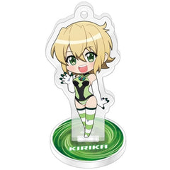 Akatsuki Rika Symphogear XV Trading Acrylic Stand Key Chain Key Chain [USED]