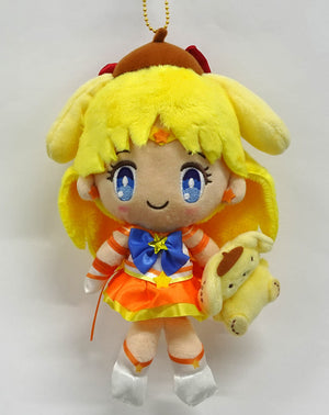 Eternal Sailor Venus Pompompurin Sailor Moon Cosmos X Sanrio Characters Mascot Holder Key Chain [USED]