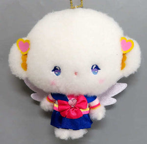 Cogimyun Sailor Chibi Chibi Moon Sailor Moon Cosmos X Sanrio Characters Mascot Holder Key Chain [USED]