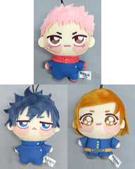 Yuji Itadori, etc. Jujutsu Kaisen Chopinui Petit 2 All 3 Types Set Key Chain [USED]