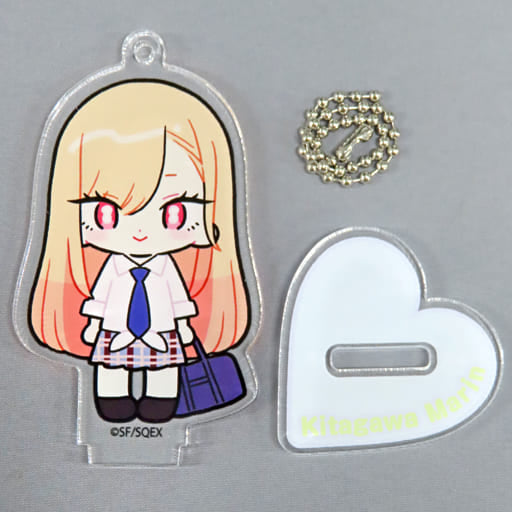 Marin Kitagawa Uniform My Dress-Up Darling Trading Acrylic Stand Key Chain 5th Anniversary Exhibition Limited Key Chain [USED]