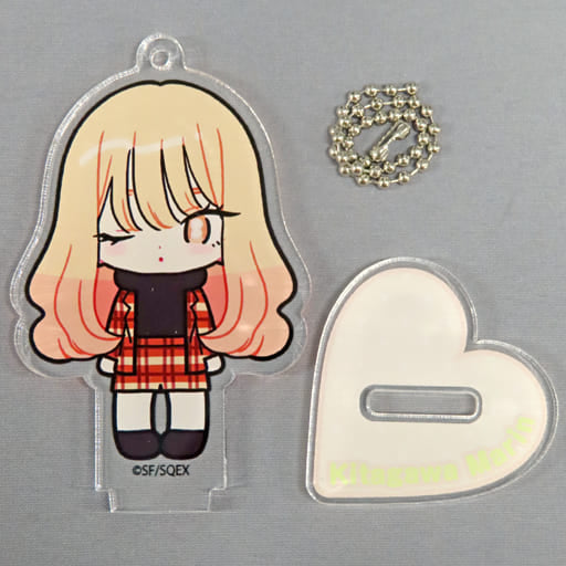 Marin Kitagawa Plain Clothes My Dress-Up Darling Trading Acrylic Stand Key Chain 5th Anniversary Exhibition Limited Key Chain [USED]