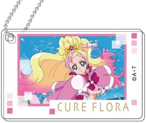 Go! Princess PreCure Pretty Cure All Stars Decofla Acrylic Key Chain B BOX Key Chain [USED]