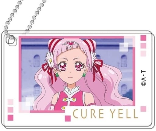 Hugtto! PreCure Pretty Cure All Stars Decofla Acrylic Key Chain B BOX Key Chain [USED]