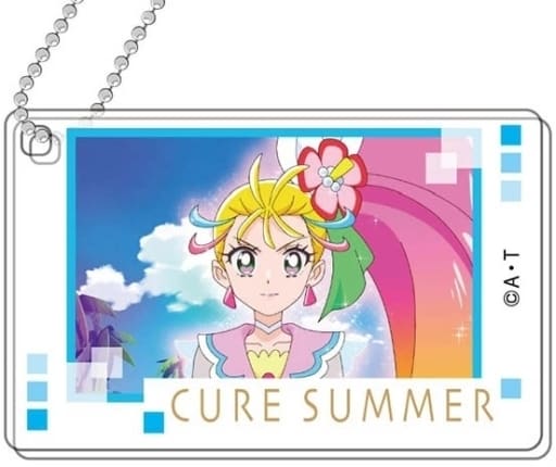 Tropical Rouge! Pretty Cure Pretty Cure All Stars Decofla Acrylic Key Chain B BOX Key Chain [USED]