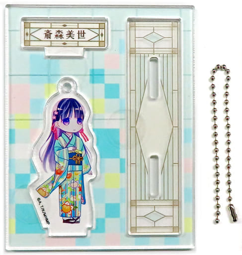 Miyo Saimori Japanese Clothes My Happy Marriage Trading Acrylic Stand Key Chain Key Chain [USED]