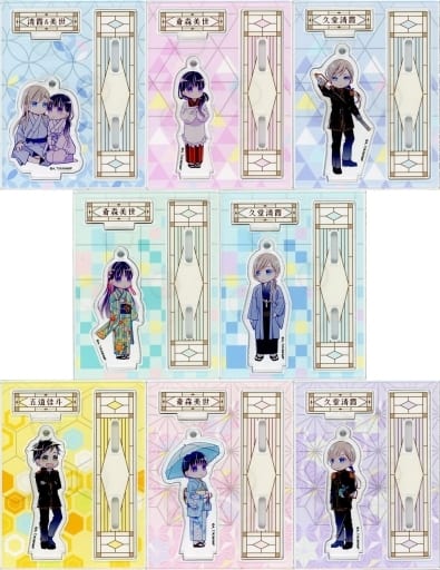 Miyo Saimori, etc. My Happy Marriage Trading Acrylic Stand Key Chain All 8 Types Set Key Chain [USED]