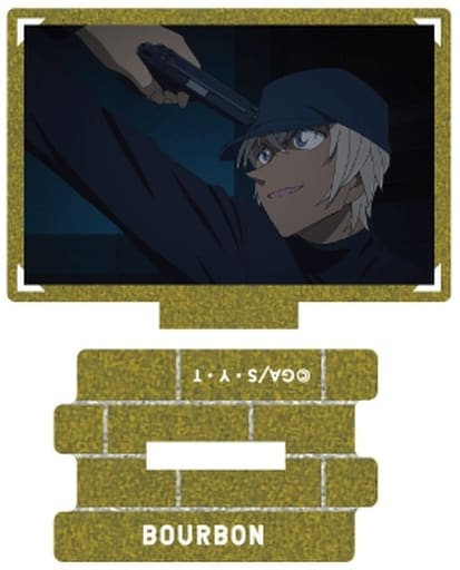 Toru Amuro 6 Detective Conan Metallic Mini Acrylic Stand Scene Trading Ver. Tooru Amuro Collection Acrylic Stand [USED]