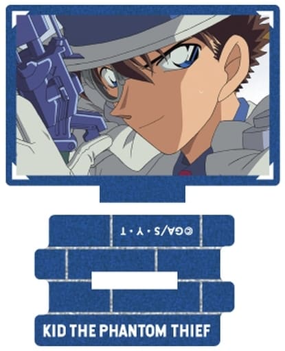 Kid the Phantom Thief Detective Conan Metallic Mini Acrylic Stand Scene Trading Ver. Kid the Phantom Thief Collection Acrylic Stand [USED]