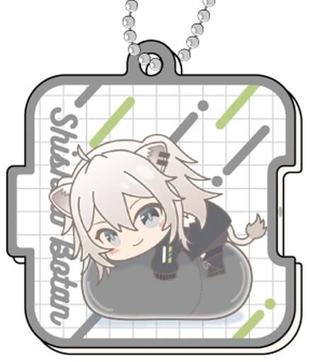 Botan Shishiro Vtuber Hololive Pitatto Acrylic Key Chain Hagumeets A BOX Key Ring [USED]