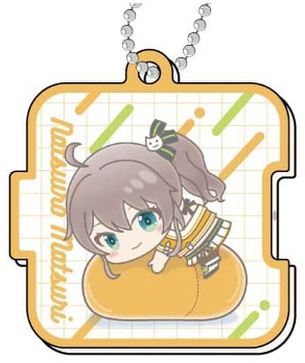 Natsuiro Matsuri Vtuber Hololive Pitatto Acrylic Key Chain Hagumeets B BOX Key Ring [USED]