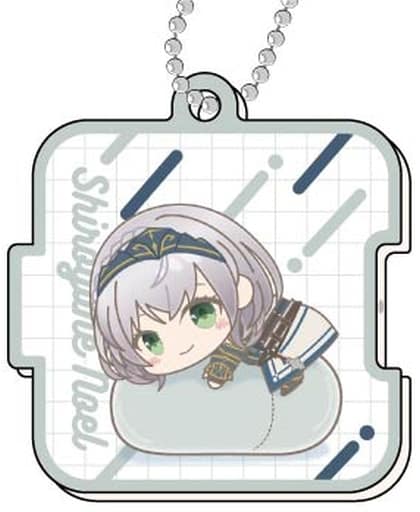 Shirogane Noel Vtuber Hololive Pitatto Acrylic Key Chain Hagumeets C BOX Key Ring [USED]