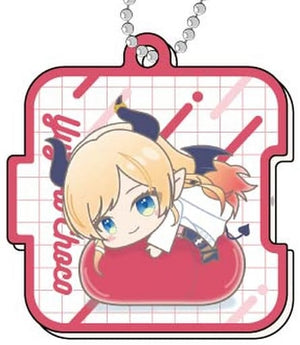 Yuzuki Choco Vtuber Hololive Pitatto Acrylic Key Chain Hagumeets D BOX Key Ring [USED]