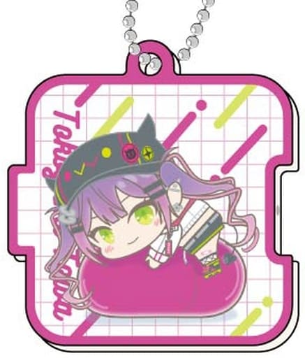 Tokoyami Towa Vtuber Hololive Pitatto Acrylic Key Chain Hagumeets D BOX Key Ring [USED]