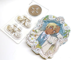 Toru Amuro Detective Conan: The Bride of Halloween Sand Flow Acrylic Stand China Limited Acrylic Stand [USED]