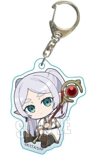 Frieren Frieren: Beyond Journey's End Gyugyutto Acrylic Key Chain Key Ring [USED]