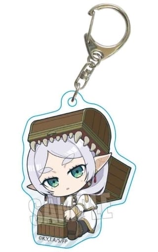 Frieren Mimic Frieren: Beyond Journey's End Gyugyutto Acrylic Key Chain Key Ring [USED]