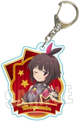 Megumin Konosuba: An Explosion on This Wonderful World! Trading Acrylic Key Chains Magician Ver. Key Chain [USED]