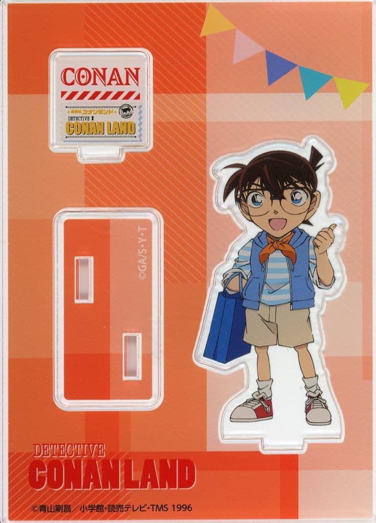 Conan Edogawa Detective Conan Acrylic Stand Detective Conan Land 2023 in Shibuya Modi Exclusive Acrylic Stand [USED]