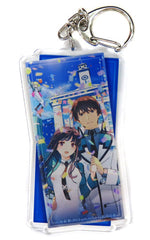 Shiba Tatsuya Miyuki Shiba The Irregular at Magic High School Acrylic Key Chain Dengeki Bunko 30th Anniversary Cho Dengeki Bunko Exhibition Limited Key Chain [USED]