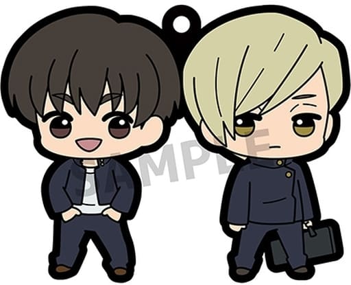 Kento Nanami Haibara Yuu Jujutsu Kaisen Season 2 Buddycolle Rubber Mascot Part 4 Key Ring [USED]