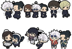 Satoru Gojo, etc. Jujutsu Kaisen Season 2 Buddycolle Rubber Mascot Part 4 All 6 Types Set Key Ring [USED]