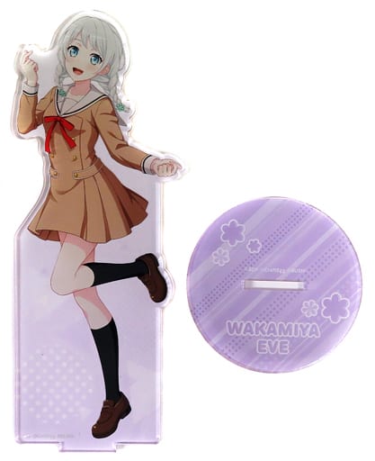 Eve Wakamiya BanG Dream! Girls Band Party! Acrylic Stand Happy Days Version Bang Dream! It's MyGO!!!!! Atre Akihabara Pop Up Store Exclusive Acrylic Stand [USED]