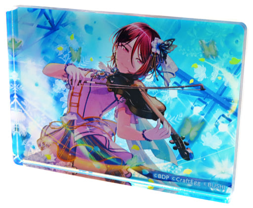 Rui Yashio BanG Dream! Girls Band Party! Trading Acrylic Blocks Vol.2 Bang Dream! It's MyGO!!!!! Atre Akihabara Pop Up Store Exclusive Acrylic Stand [USED]