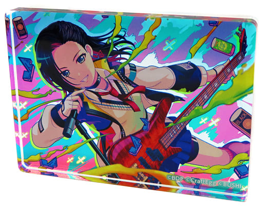 Rei Wakana Layer BanG Dream! Girls Band Party! Trading Acrylic Blocks Vol.2 Bang Dream! It's MyGO!!!!! Atre Akihabara Pop Up Store Exclusive Acrylic Stand [USED]