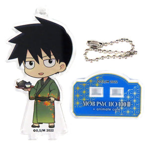 Ritsu Kageyama Mob Psycho 100 III Trading Acrylic Key Chains animate Cafe Limited Key Chain [USED]