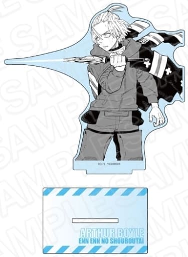 Fire Force Arthur Boyle Deka Acrylic Stand Acrylic Stands [USED]