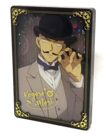 Kogoro Mouri Detective Conan Proof of Truth Mahjong Sand Flow Acrylic Block Acrylic Stand [USED]