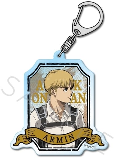 Armin Arlert WC Attack on Titan The Final Season Acrylic Key Chain Part 9 Key Chain [USED]