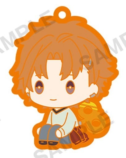 Junichiro Tanizaki Bungo Stray Dogs Petatto Nejimaki Rubber Strap Key Chain [USED]