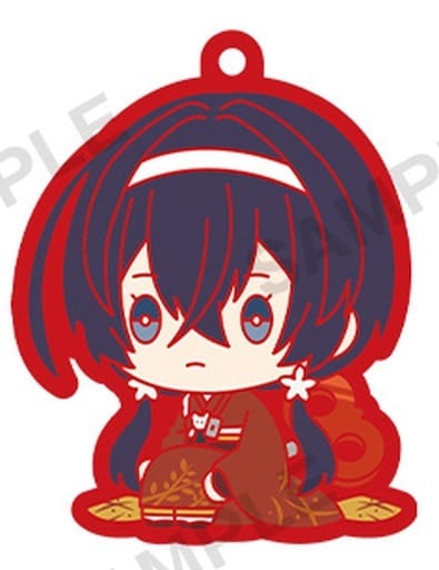 Kyoka Izumi Bungo Stray Dogs Petatto Nejimaki Rubber Strap Key Chain [USED]
