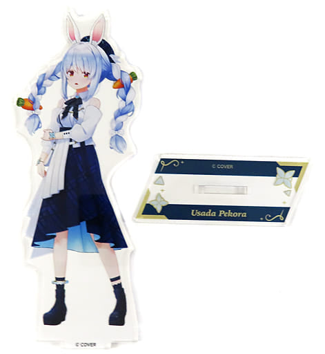 Usada Pekora VTuber Hololive 3D Acrylic Stand Blue Journey Costume Ver. Blue Journey 1st Live Yoake no Uta Exclusive Acrylic Stands [USED]