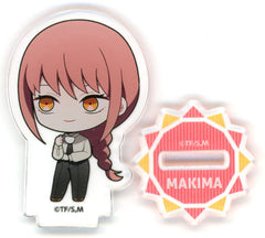 Chainsaw Man Makima Trading Acrylic Keychain Chainsaw Man and SWEETS PARADISE Limited Acrylic Stands [USED]
