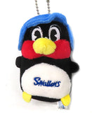 Tsubakuro Tokyo Yakult Swallows Mochimochi Mascot Key Ring [USED]