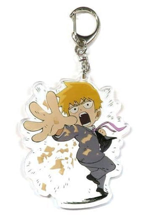 Arataka Reigen Mob Psycho 100 Original Acrylic Key Chain Bakudanyaki Limited Key Chain [USED]