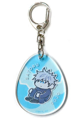 Satoru Gojo Jujutsu Kaisen Trading Acrylic Key Chains Marumarimasu Kaigyoku Gyokusetsu Key Chain [USED]