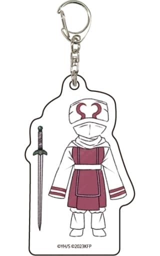 Qiang Lei Kingdom Graph Art Illustration 01 Flame of Fate Acrylic Key Chain Key Chain [USED]