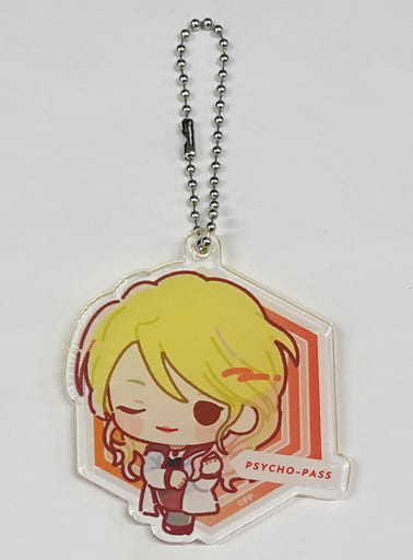 Shion Karanomori Psycho-Pass Magnet Gacha 10th Anniversary Mini Character Acrylic Key Chain Prize C Key Chain [USED]