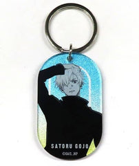 Satoru Gojo Jujutsu Kaisen Trading Metallic Acrylic Key Chain Rest Plaza in Loft Limited Key Chain [USED]