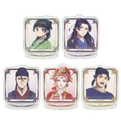Maomao, etc. The Apothecary Diaries Acrylic Stand All 5 Types Set Acrylic Stand [USED]